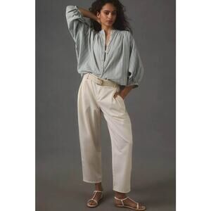 Pilcro Women’s Sidney Batwing Buttoned Versatile Blouse Sz‎ S